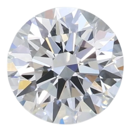 0.56 Carat D VVS2 Round Lab Diamond