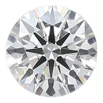 0.56 Carat D VVS2 Round Lab Diamond