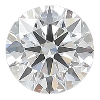 0.56 Carat D VVS2 Round Lab Diamond