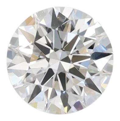 0.57 Carat D IF Round Lab Diamond