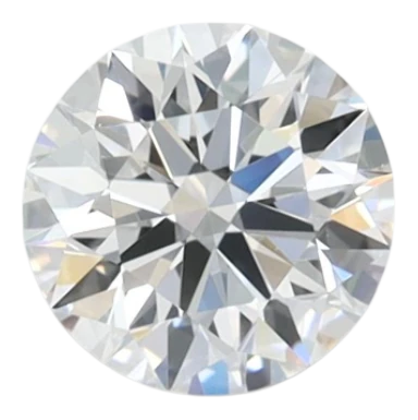 0.57 Carat D IF Round Lab Diamond