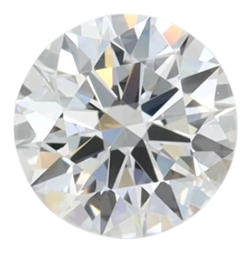 0.57 Carat D IF Round Lab Diamond