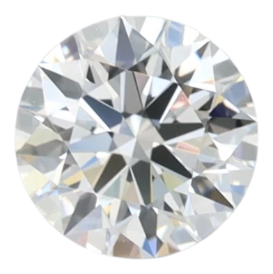 0.57 Carat D IF Round Lab Diamond