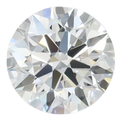 0.57 Carat D IF Round Lab Diamond
