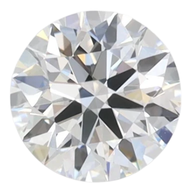 0.57 Carat D IF Round Lab Diamond