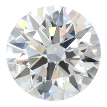 0.57 Carat D IF Round Lab Diamond