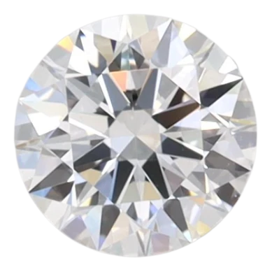0.57 Carat D IF Round Lab Diamond