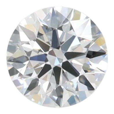 0.57 Carat D IF Round Lab Diamond