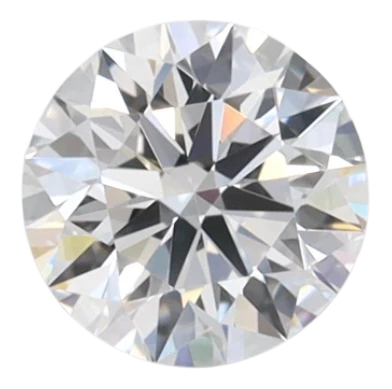 0.57 Carat D IF Round Lab Diamond