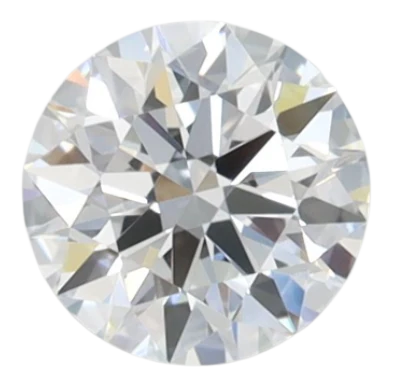 0.57 Carat D IF Round Lab Diamond