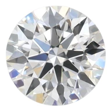 0.57 Carat D IF Round Lab Diamond