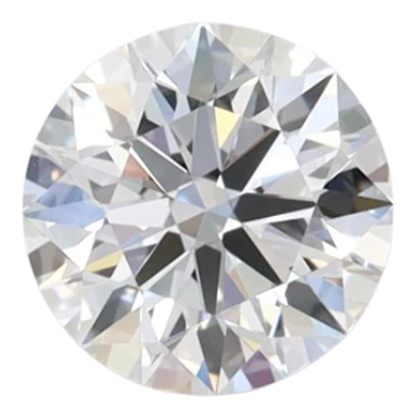 0.57 Carat D IF Round Lab Diamond