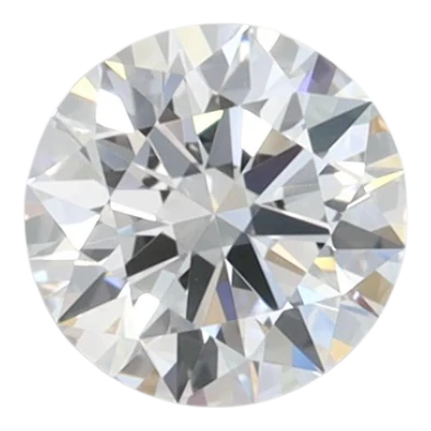 0.57 Carat D IF Round Lab Diamond