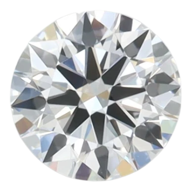 0.57 Carat D IF Round Lab Diamond