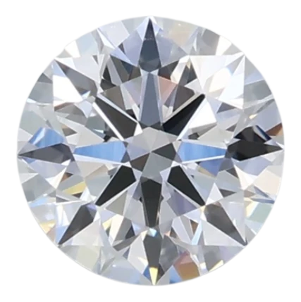0.57 Carat D VVS2 Round Lab Diamond