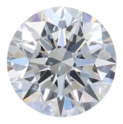 0.57 Carat D VVS2 Round Lab Diamond