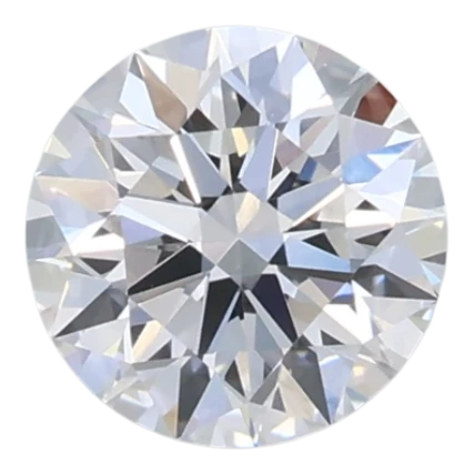 0.57 Carat D VVS2 Round Lab Diamond