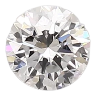 0.57 Carat D VVS2 Round Lab Diamond