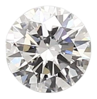 0.57 Carat D VVS2 Round Lab Diamond