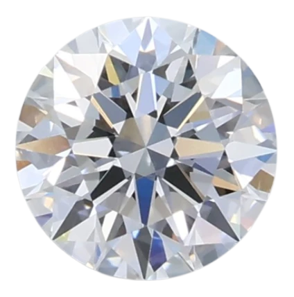 0.57 Carat D VVS2 Round Lab Diamond