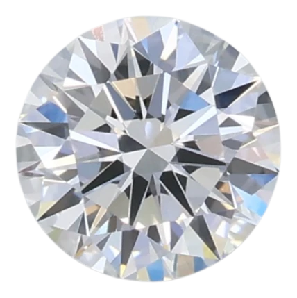 0.57 Carat D VVS2 Round Lab Diamond