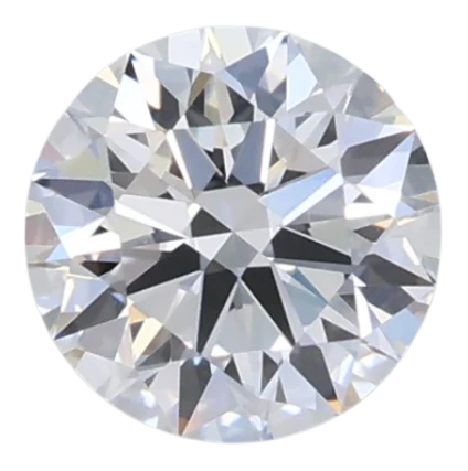 0.57 Carat D VVS2 Round Lab Diamond