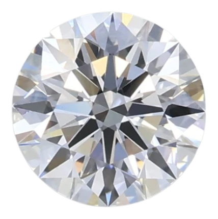 0.57 Carat D VVS2 Round Lab Diamond