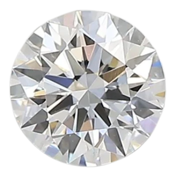 0.57 Carat D VVS2 Round Lab Diamond