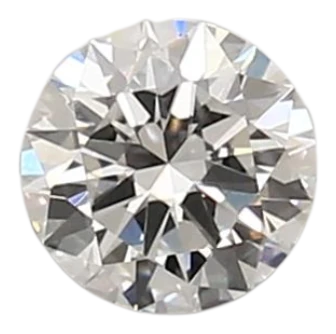 0.57 Carat D VVS2 Round Lab Diamond
