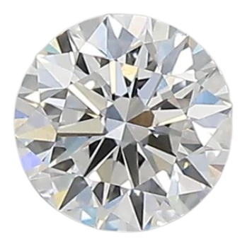 0.57 Carat D VVS2 Round Lab Diamond
