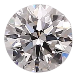 0.57 Carat D VVS2 Round Lab Diamond