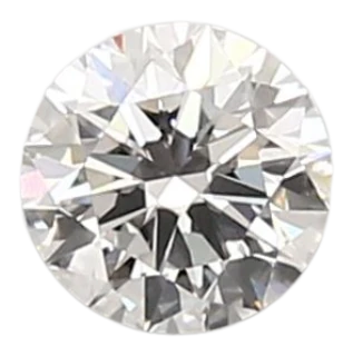 0.57 Carat D VVS2 Round Lab Diamond