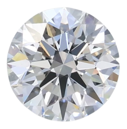 0.57 Carat D VVS2 Round Lab Diamond
