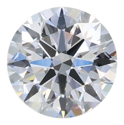 0.57 Carat D VVS2 Round Lab Diamond