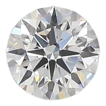 0.57 Carat D VVS2 Round Lab Diamond