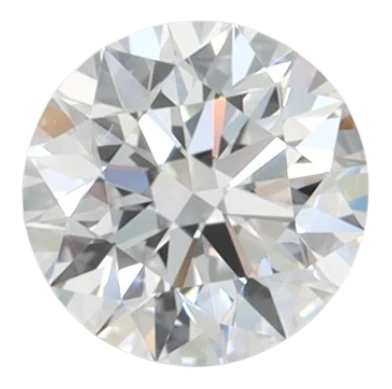 0.58 Carat D IF Round Lab Diamond