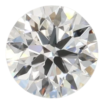0.58 Carat D IF Round Lab Diamond