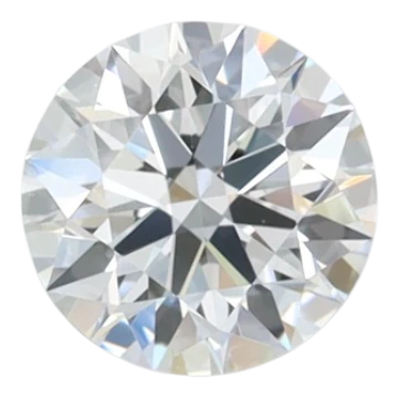 0.58 Carat D IF Round Lab Diamond