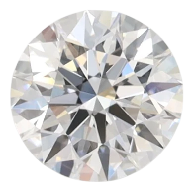 0.58 Carat D IF Round Lab Diamond