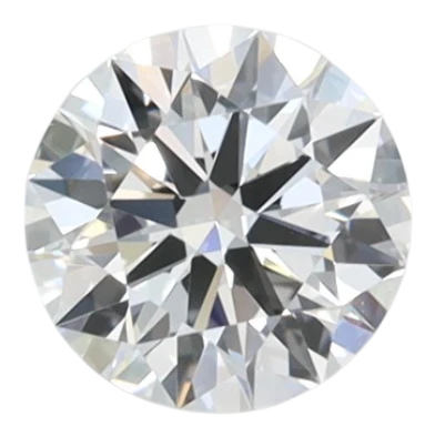 0.58 Carat D IF Round Lab Diamond