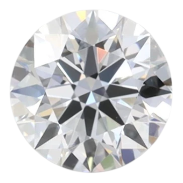 0.58 Carat D IF Round Lab Diamond