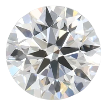0.58 Carat D IF Round Lab Diamond