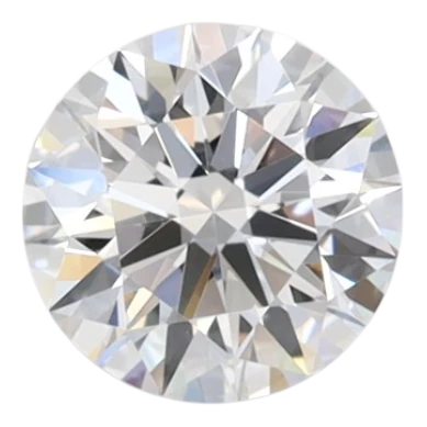 0.58 Carat D IF Round Lab Diamond