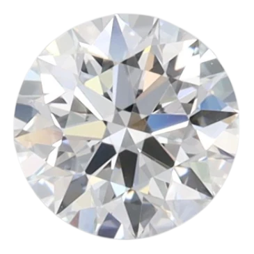 0.58 Carat D IF Round Lab Diamond