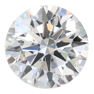 0.58 Carat D IF Round Lab Diamond