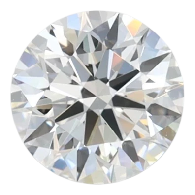 0.58 Carat D IF Round Lab Diamond