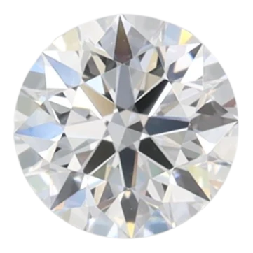 0.58 Carat D IF Round Lab Diamond