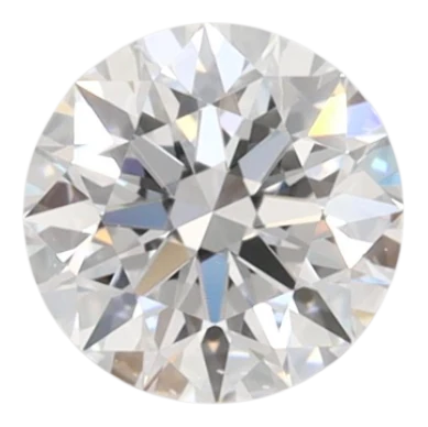 0.58 Carat D IF Round Lab Diamond