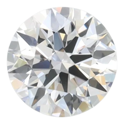 0.58 Carat D IF Round Lab Diamond