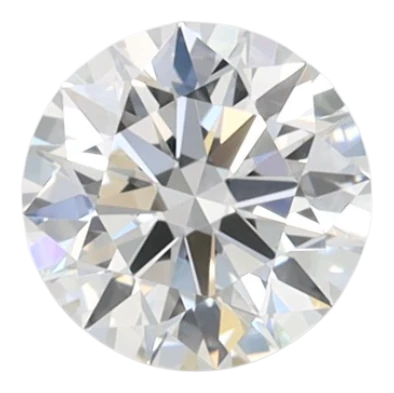 0.58 Carat D IF Round Lab Diamond